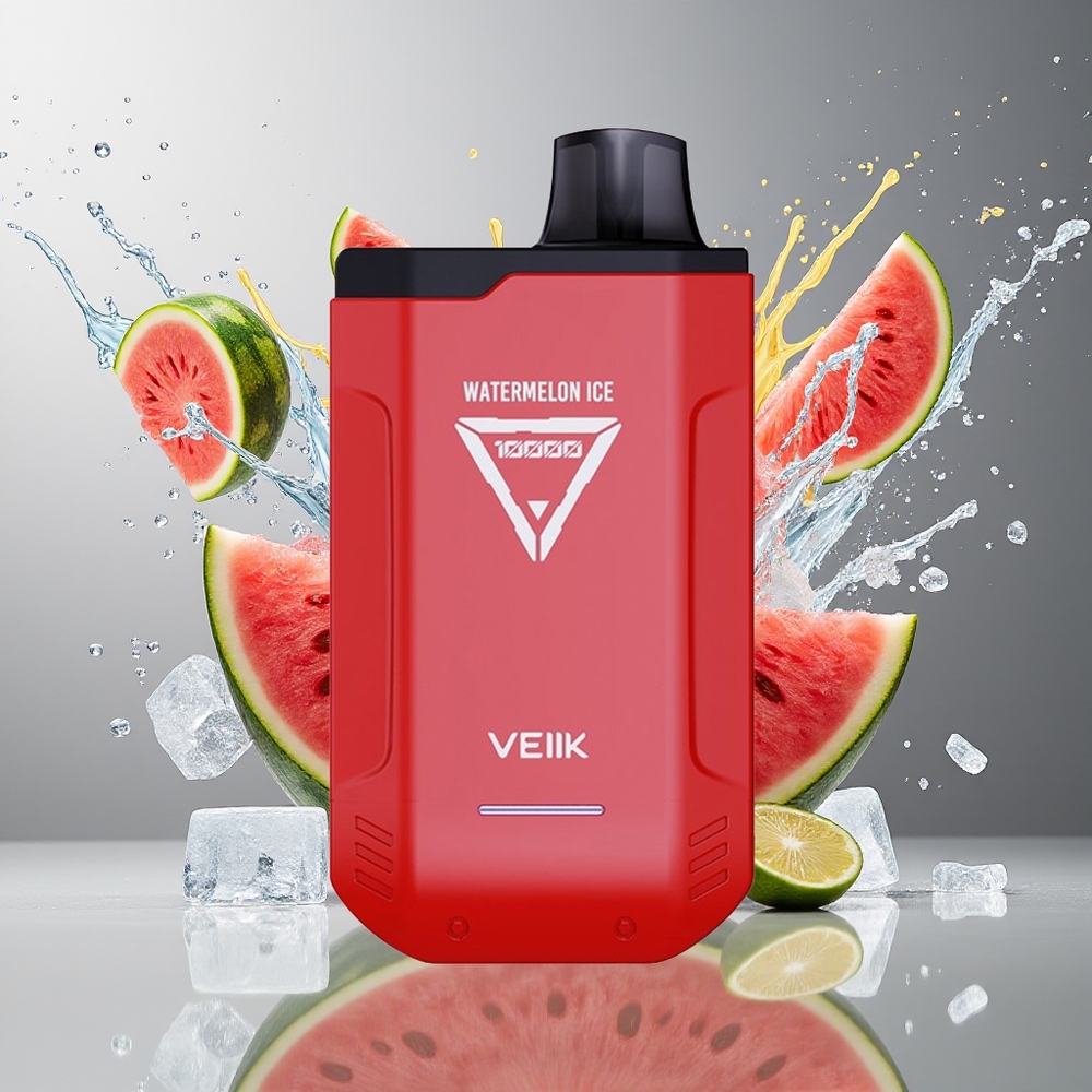 VEIIK X SPACE 10000 Puffs Engangs Vannmelon Is Norge Engros 500mAh USB-C 18ML