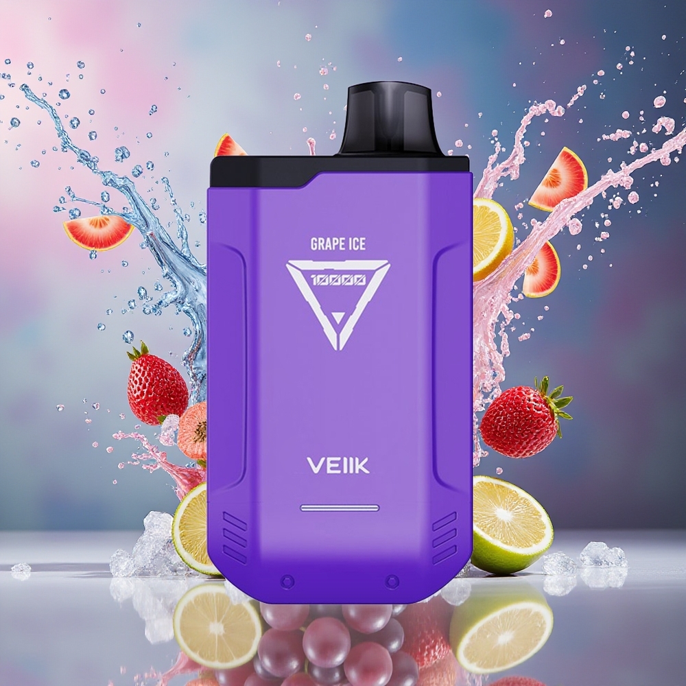 VEIIK X SPACE 10000 Puffs Engangs Vape Drupeis Norge Engros 18ML USB-C 1.1ohm