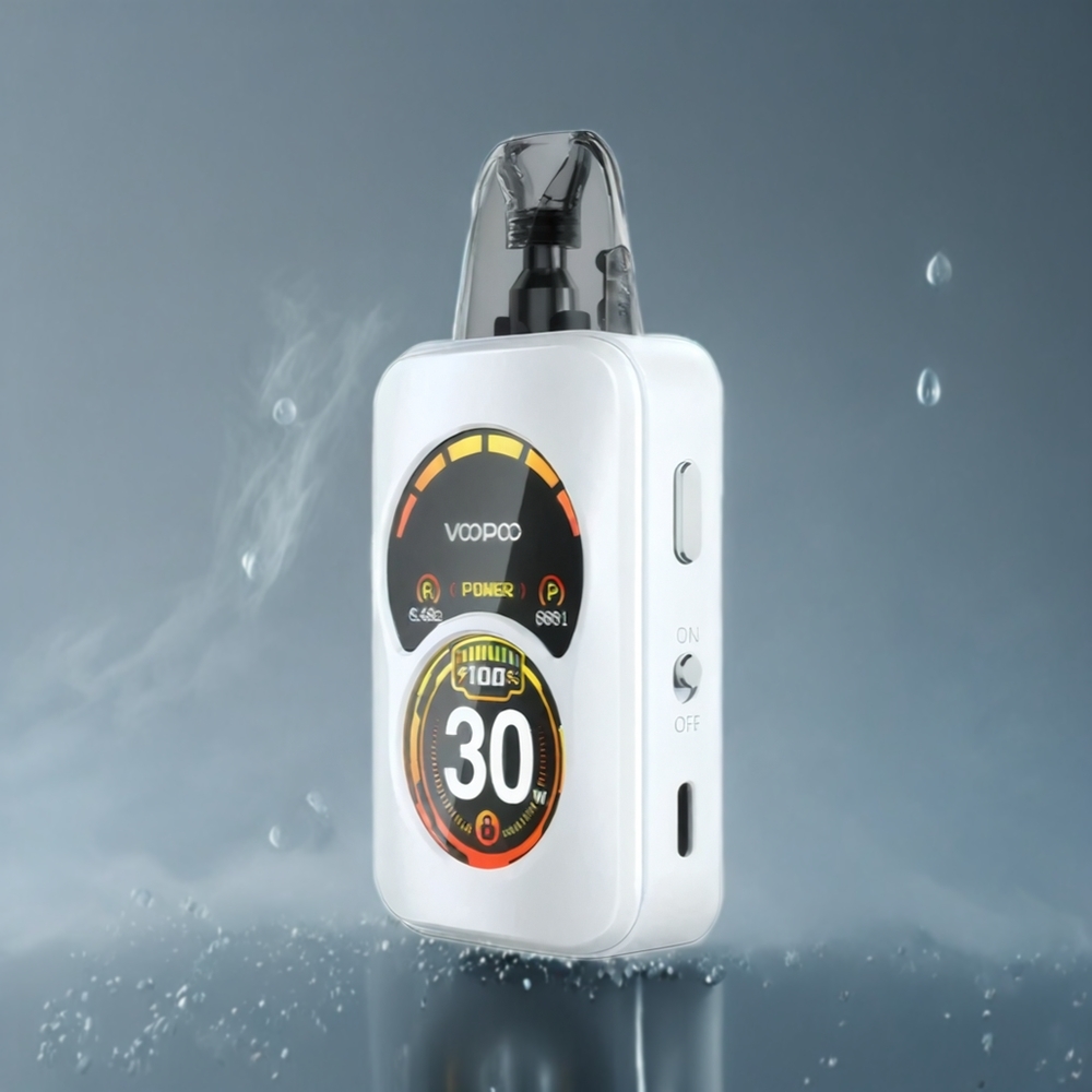 VOOPOO Argus A 2-in-1 Norge Engros 1100mAh Type-C 30W Perlehvit