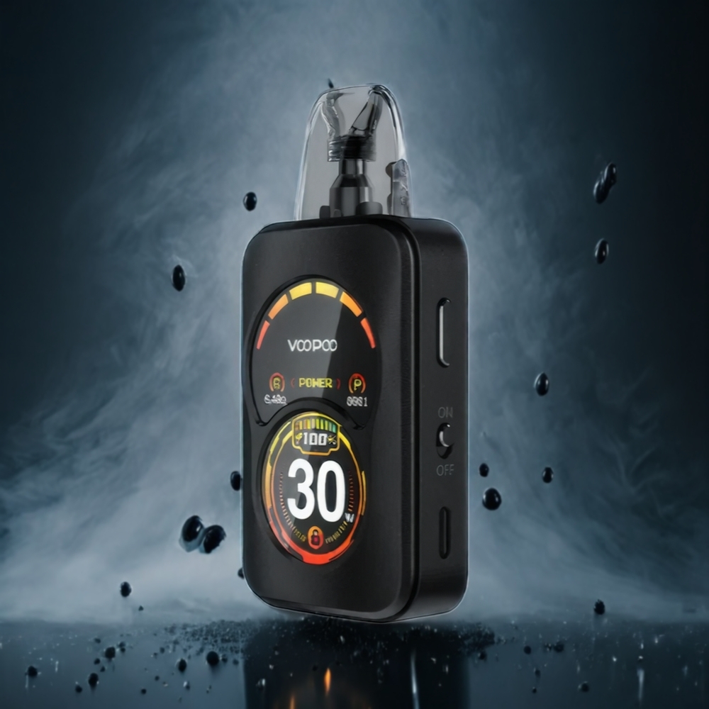 VOOPOO Argus A 2-munn Norge Engros 1100mAh Type-C 5W-30W Svart