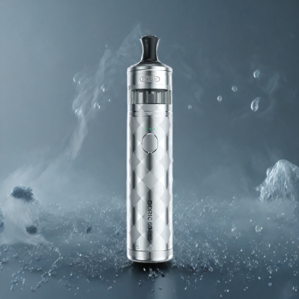 VOOPOO Doric 60 Pro Norge Engros 2500mAh Type-C 5ml Stål Sølv