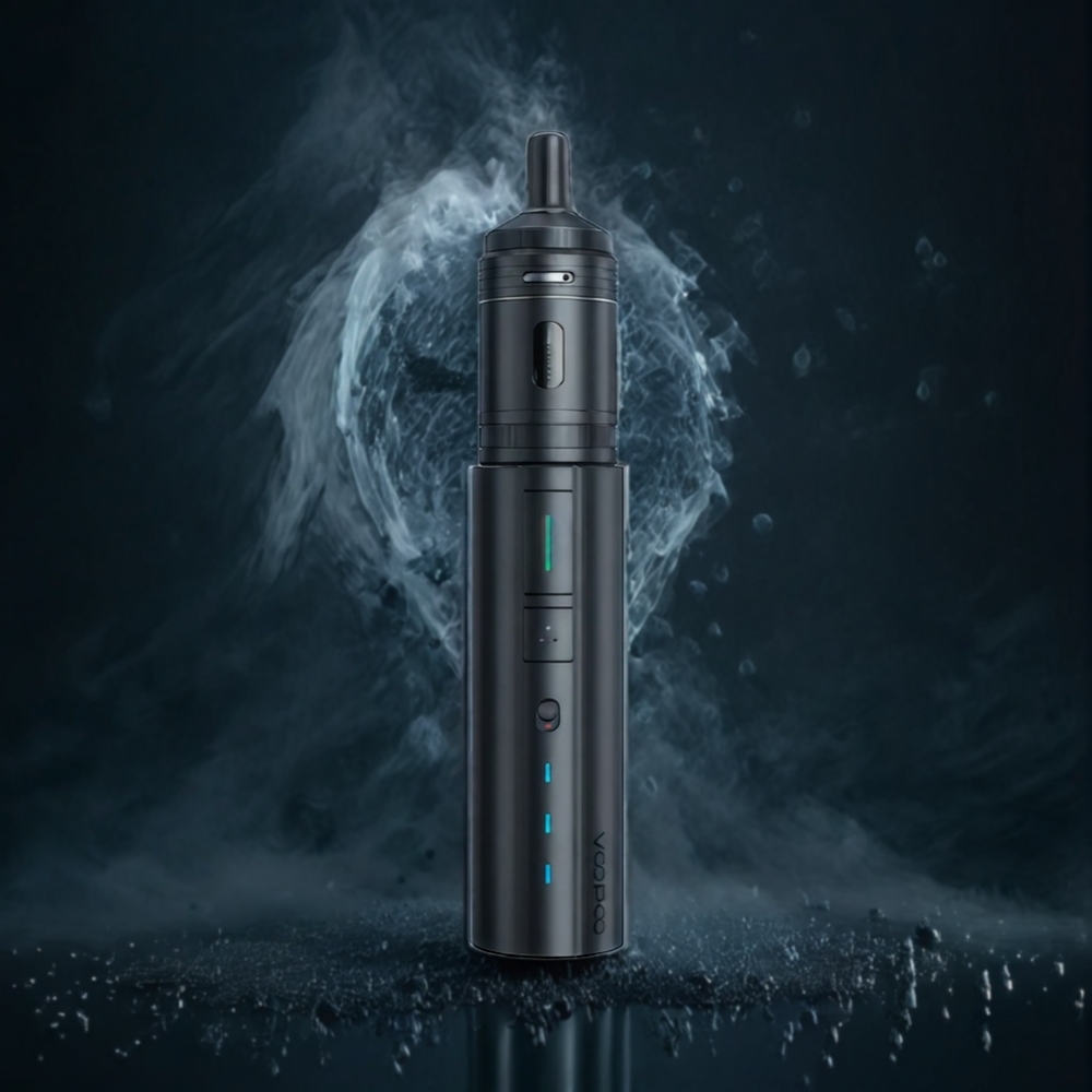 VOOPOO Doric Astra 2-munns 3ml 2500mAh Norge Engros Sort
