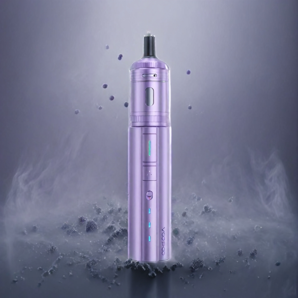 VOOPOO Doric Astra 2-munns Vape Kit Lilla Norge Engros 3ml 2500mAh 5-30W
