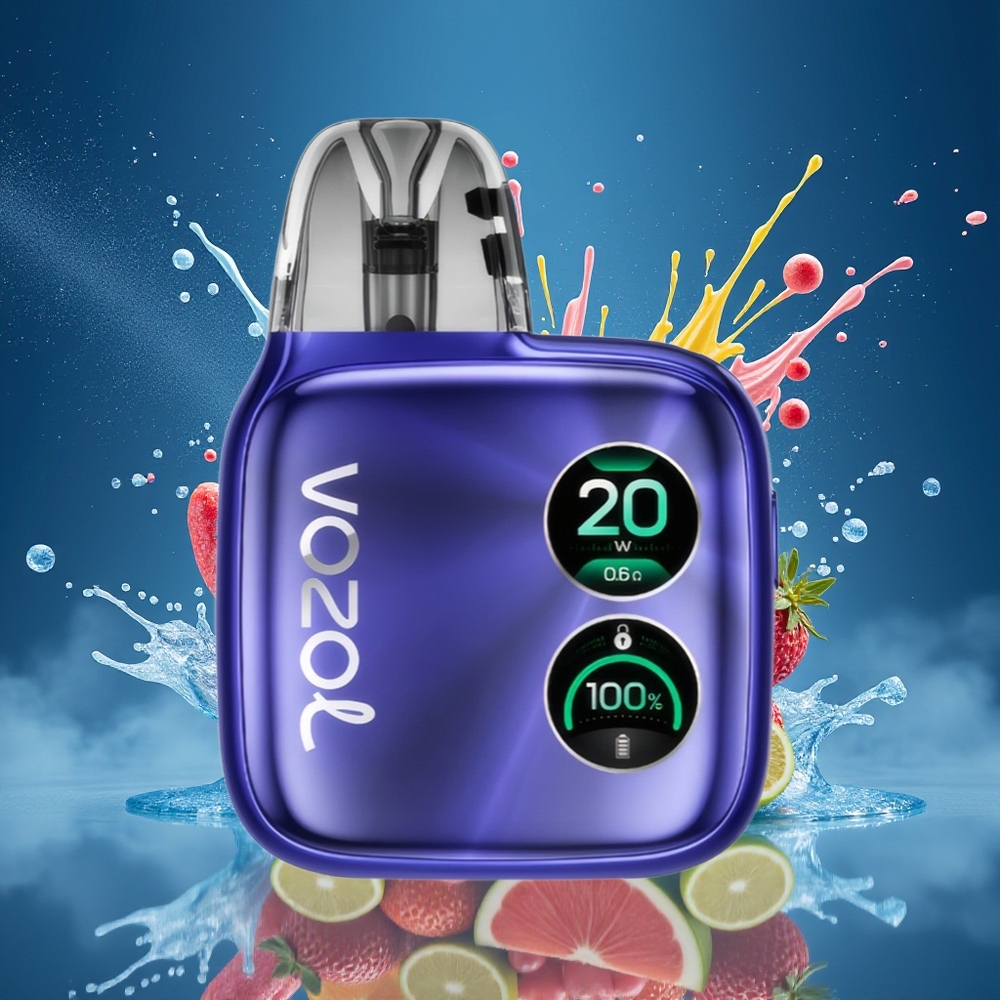 VOZOL ACE Pro 2-munn Rask Lading 1400mAh 2mL Norge Engros Skumring Blå