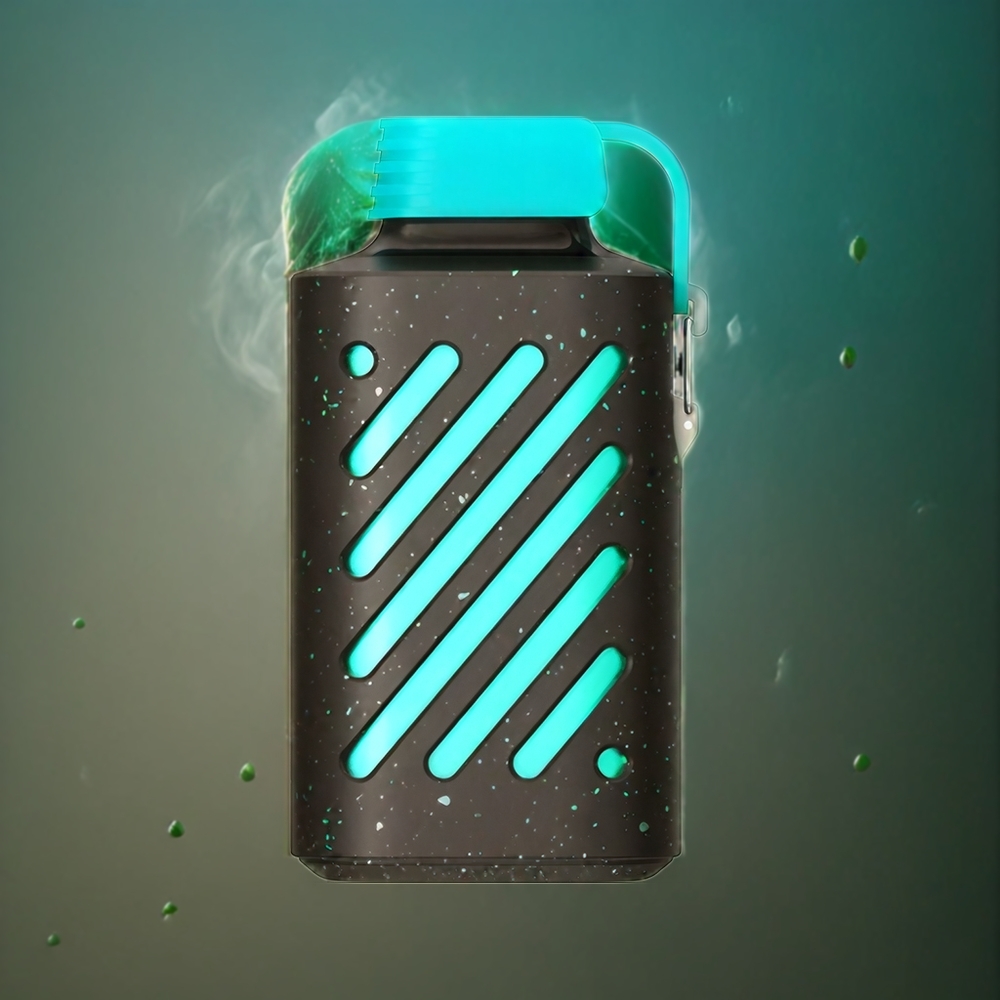 VOZOL GEAR 10000 Norge Engros Grønn Blast 10000 Puffs 20ml E-væske VAMT Mesh Coil