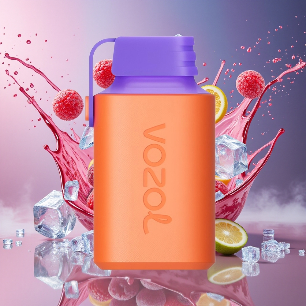 VOZOL GEAR 600 Norge Engros Barnesikker Hyper Konsistent Tranebær Is 20mg/ml
