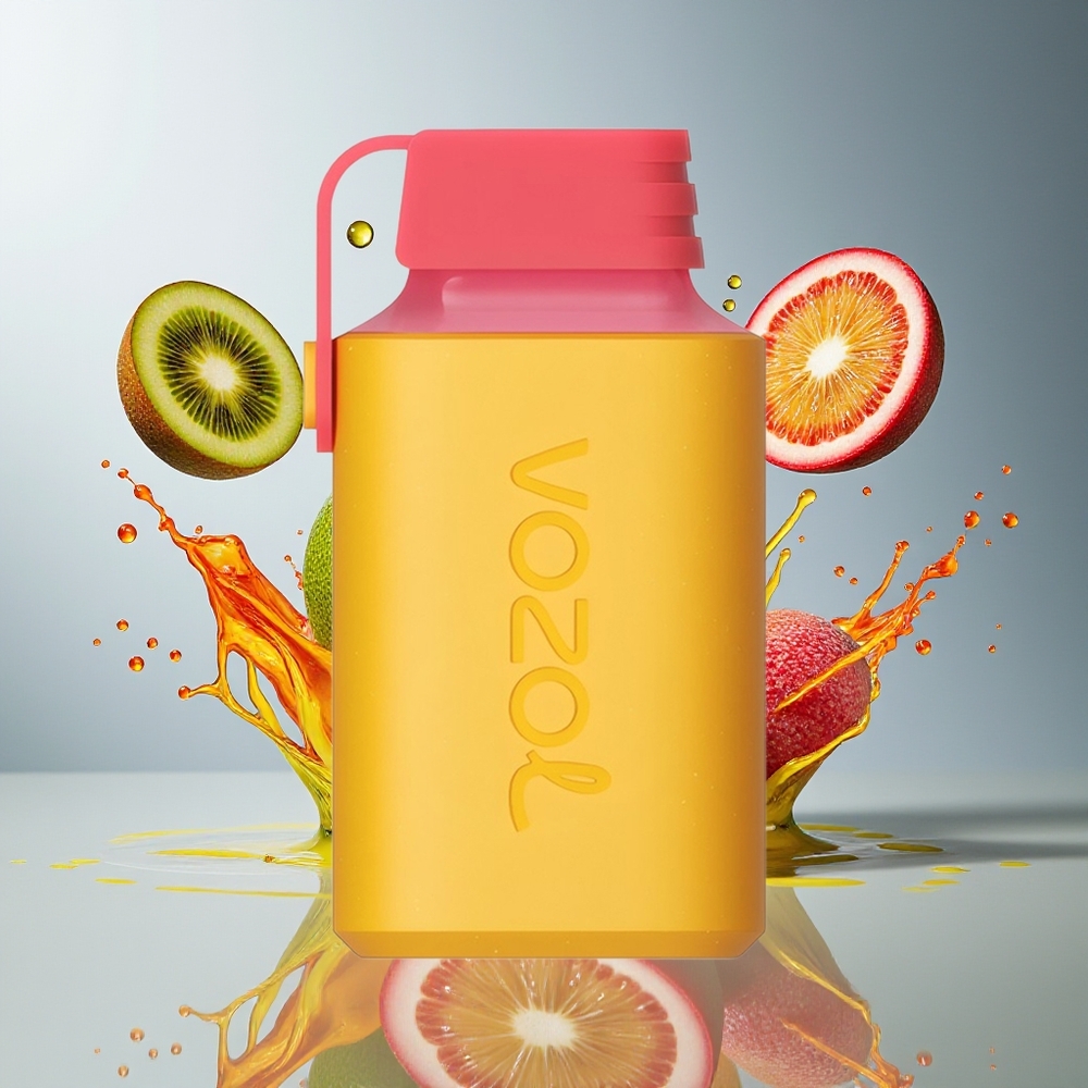VOZOL GEAR 600 Norge Engros Type-C Lading 400mAh Barnebeskyttelse Kiwi Pasjonsfrukt Guava