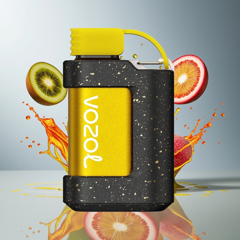 VOZOL Gear 7000 15mL 500mAh Fjernbar Munnstykke Norge Engros Kiwi Pasjonsfrukt Guava