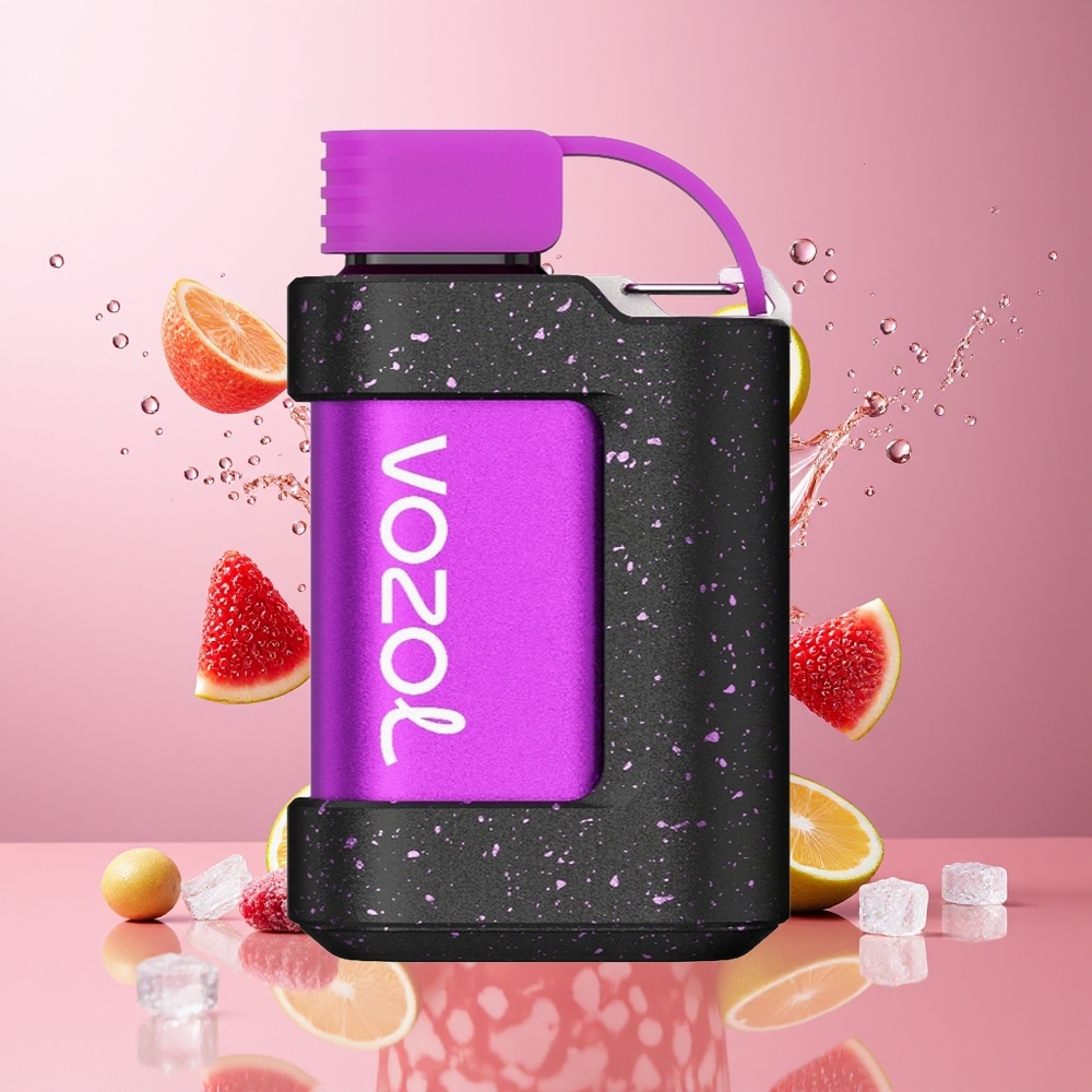 VOZOL Gear 7000 Norge Engros 15mL 500mAh Fjernbar Munnstykke Beskyttelse Rosa Sitronbrus