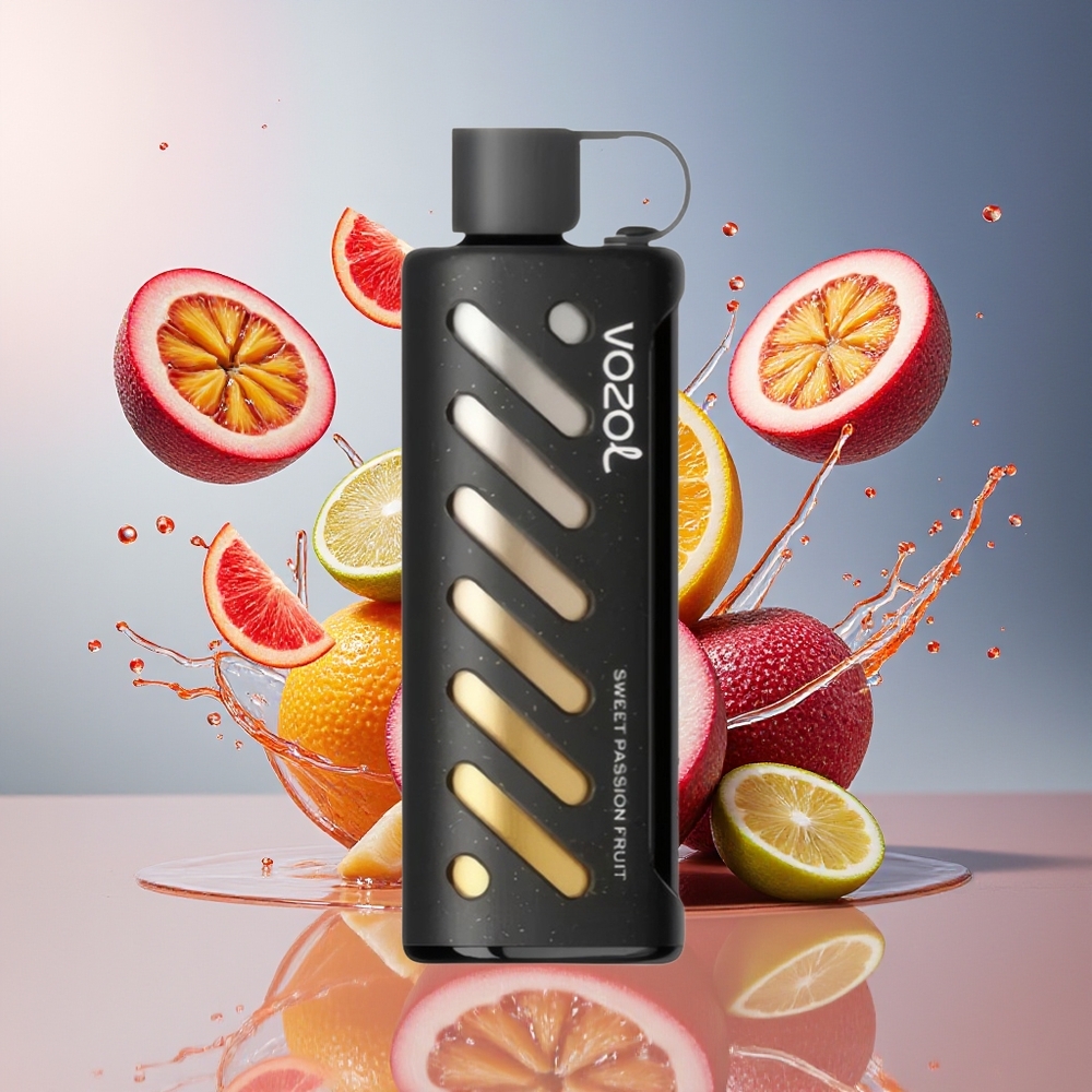 VOZOL Gear Shisha 25000 Puffs Norge Engros Sød Passionsfrukt S.i.L.C Tech Dual Mesh