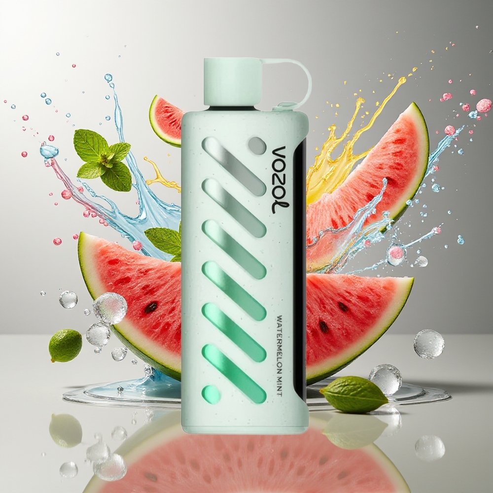 VOZOL Gear Shisha 25000 Puffs Norge Engros Vannmelon Mynte Dual Mesh 1000mAh