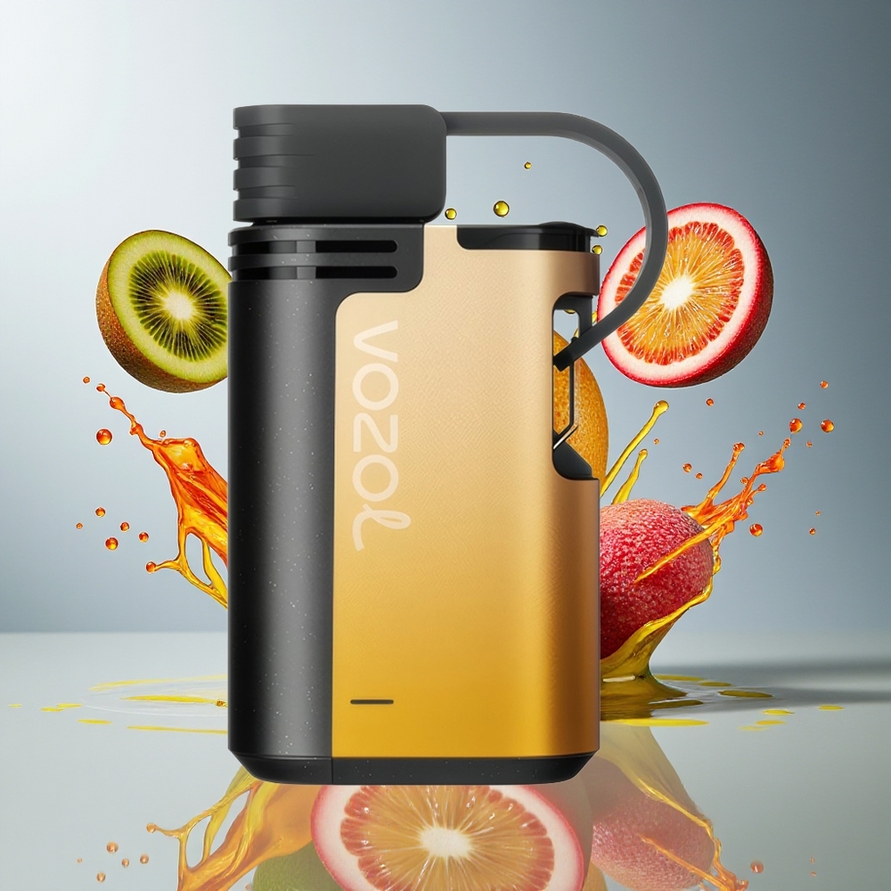 VOZOL GEARS 4000/6000 Engros Norge Oppblåsbar Vape Kiwi Pasjonsfrukt Guava LOCK & LOAD, LET'S ROCK & ROLL 500mAh 0/20/50mg/ml