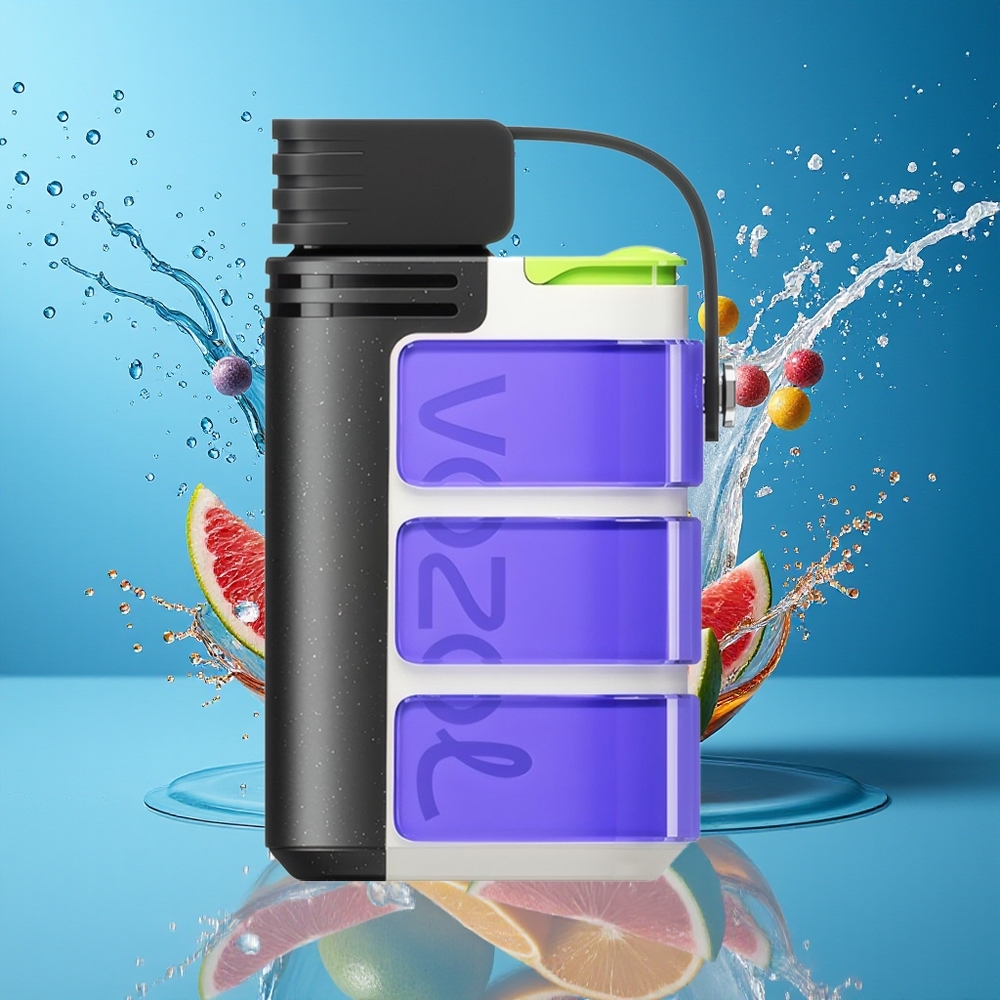 VOZOL GEARS 4000C/6000C Engangs Vape Saphir Blå Norge Engros 500mAh 6000 Puffs