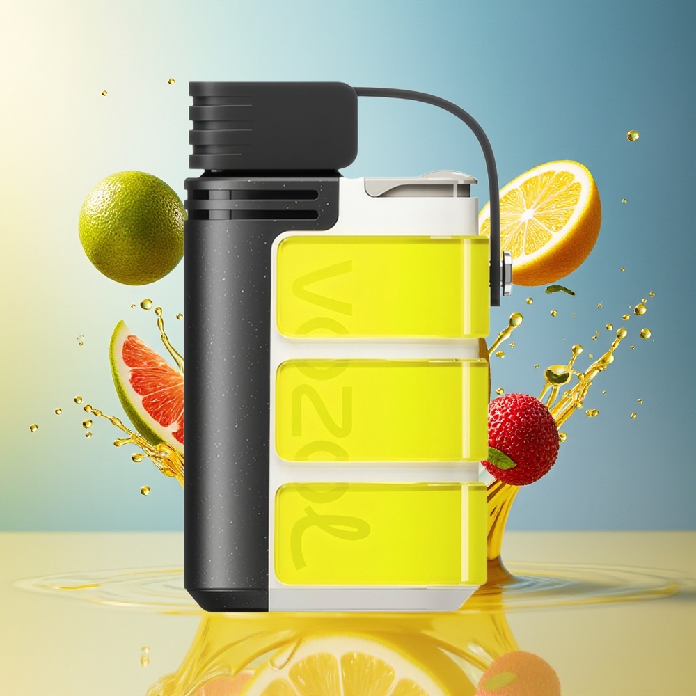 VOZOL GEARS 4000C/6000C Engangs Vape Sitrongul Norge Engros 500mAh 6000 Puffs S.iL.C Tech
