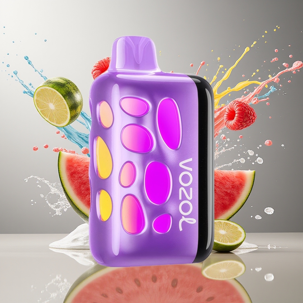 VOZOL RAVE 40000 270° Glow Party Mode 20/50mg/ml Vannmelon Razz Norge Engros