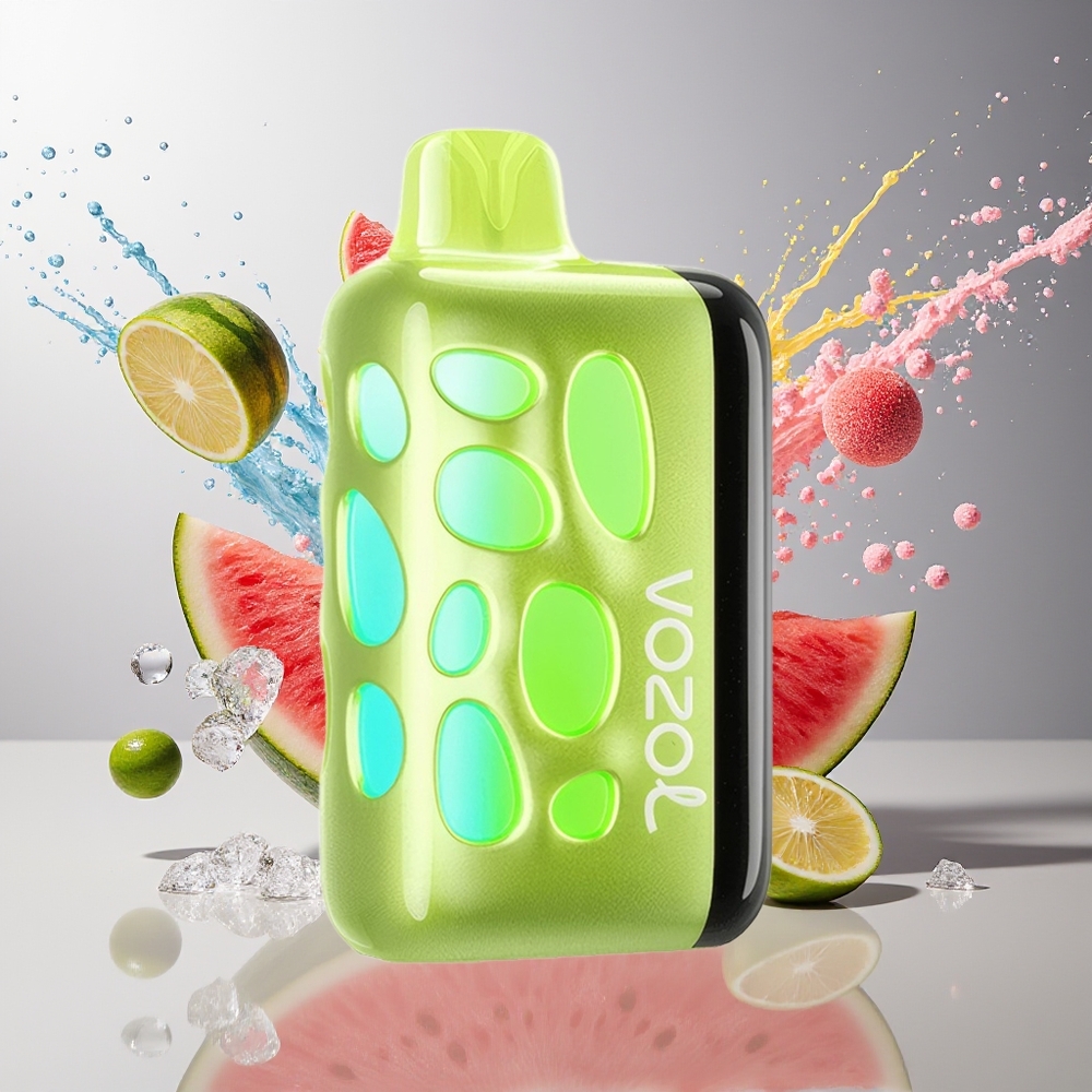 VOZOL RAVE 40000 Norge Engros Vibrant Glow 270° Vannmelon Tyggegummi 20/50mg/ml 1000mAh