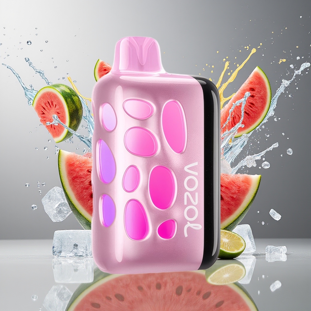 VOZOL RAVE 40000 Norge Engros Vibrant Lys Beat-Synced Vannmelon Is 1000mAh