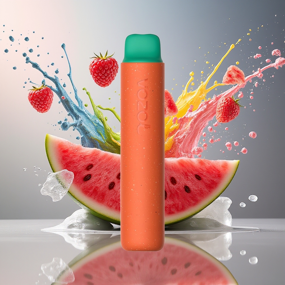VOZOL STAR 2000 Norge Engros Bringebær Vannmelon 65% PCR VAMT Mesh 800mAh