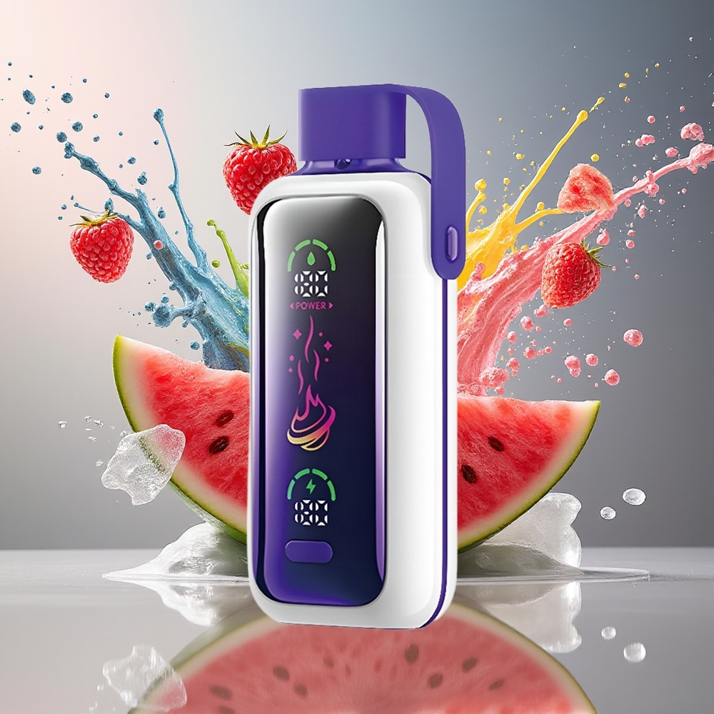 VOZOL Star 20000 Puffs Norge Engros Bringebær Vannmelon 2.2" HD Skjerm Dual Mesh 650mAh
