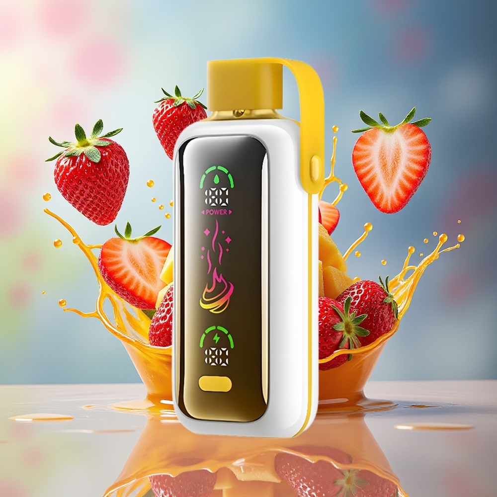 VOZOL Star 20000 Puffs Norge Engros HD-skjerm Dual Mesh Jordbær Mango
