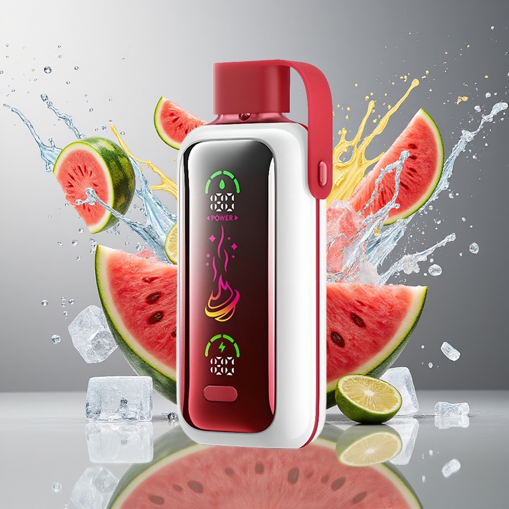 VOZOL Star 20000 Puffs Norge Engros HD-skjerm Vannmelon Is Dual Mesh 650mAh