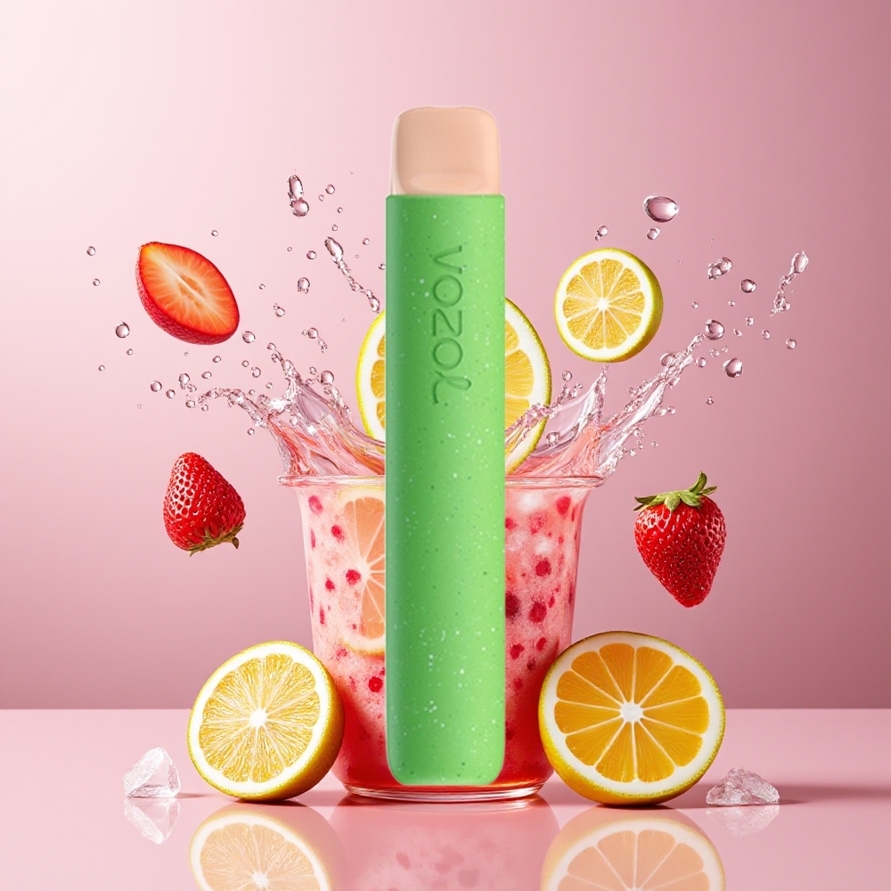 VOZOL STAR 600 Norge Engros 20mg/ml 500mAh 600 Puffs Rosa Sitronade
