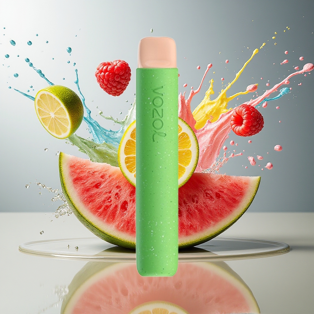VOZOL STAR 600 Norge Engros Engangsdamper Sitron Bringebær Vannmelon 2ML 500mAh 600 Puffs