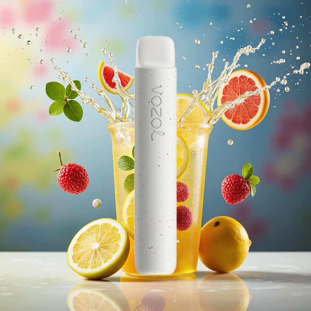 VOZOL STAR 600 Norge Engros Sitron Mojito 2ML 600 Puffs Mesh Coil 500mAh