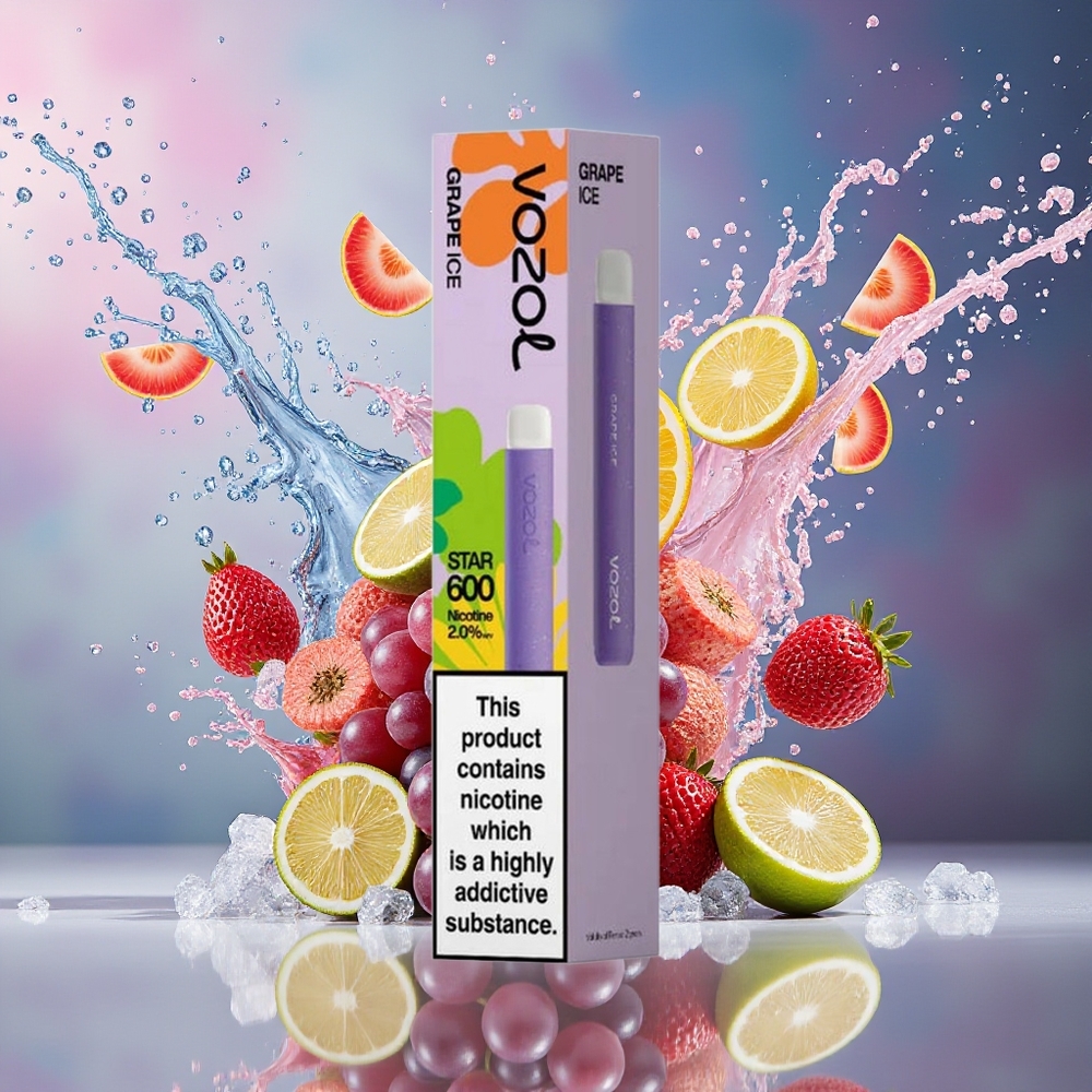 VOZOL STAR 600 Norge Engros VAMT Mesh 2ML 500mAh 20mg Drueis