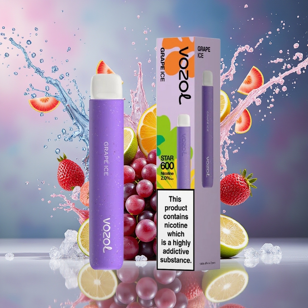 VOZOL STAR 600 Norge Engros VAMT Mesh 2ML 500mAh 20mg Drueis