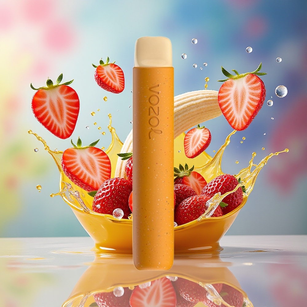 VOZOL STAR 600 Norge Engros VAMT Mesh Coil 500mAh Jordbær Banan
