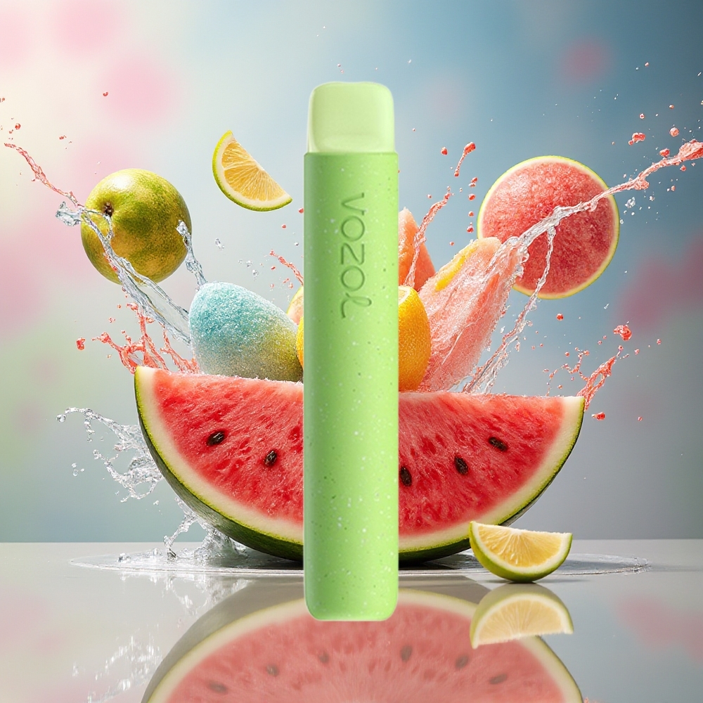VOZOL STAR 600 Norge Engros Vannmelon Tyggegummi 2ML 500mAh 600 Puffs