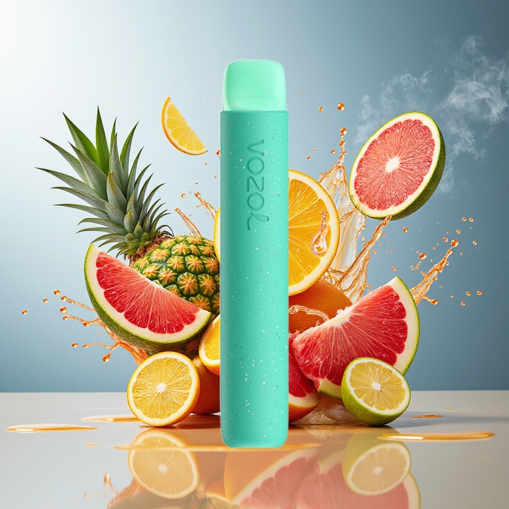 VOZOL STAR 600 Tropisk Punch Norge Engros VAMT Mesh 2ML 500mAh 600 Puffs