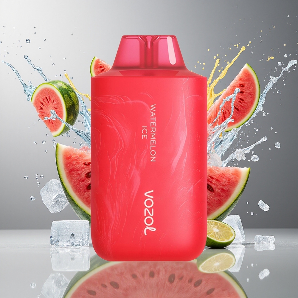 VOZOL STAR 6000/8000 V2 Norge Engros Oppblåsbar Vape Vannmelon Is 65% PCR 14/16ML 500mAh