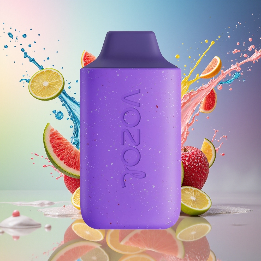 VOZOL STAR 6000 Engangs E-vape Regnbue Godteri Norge Engros 14ML 6000 Puffs