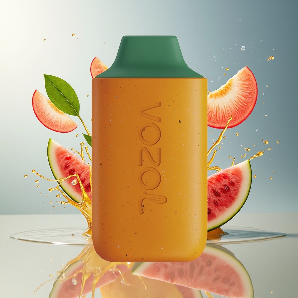 VOZOL STAR 6000 Norge Engros 65% PCR 14ML 6000 Puffs Mango Fersken Vannmelon