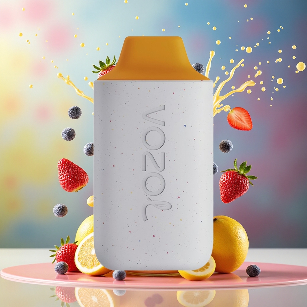 VOZOL STAR 6000 Norge Engros Engangsdamp Banan Smoothie 14ML 6000 Puffs Type-C