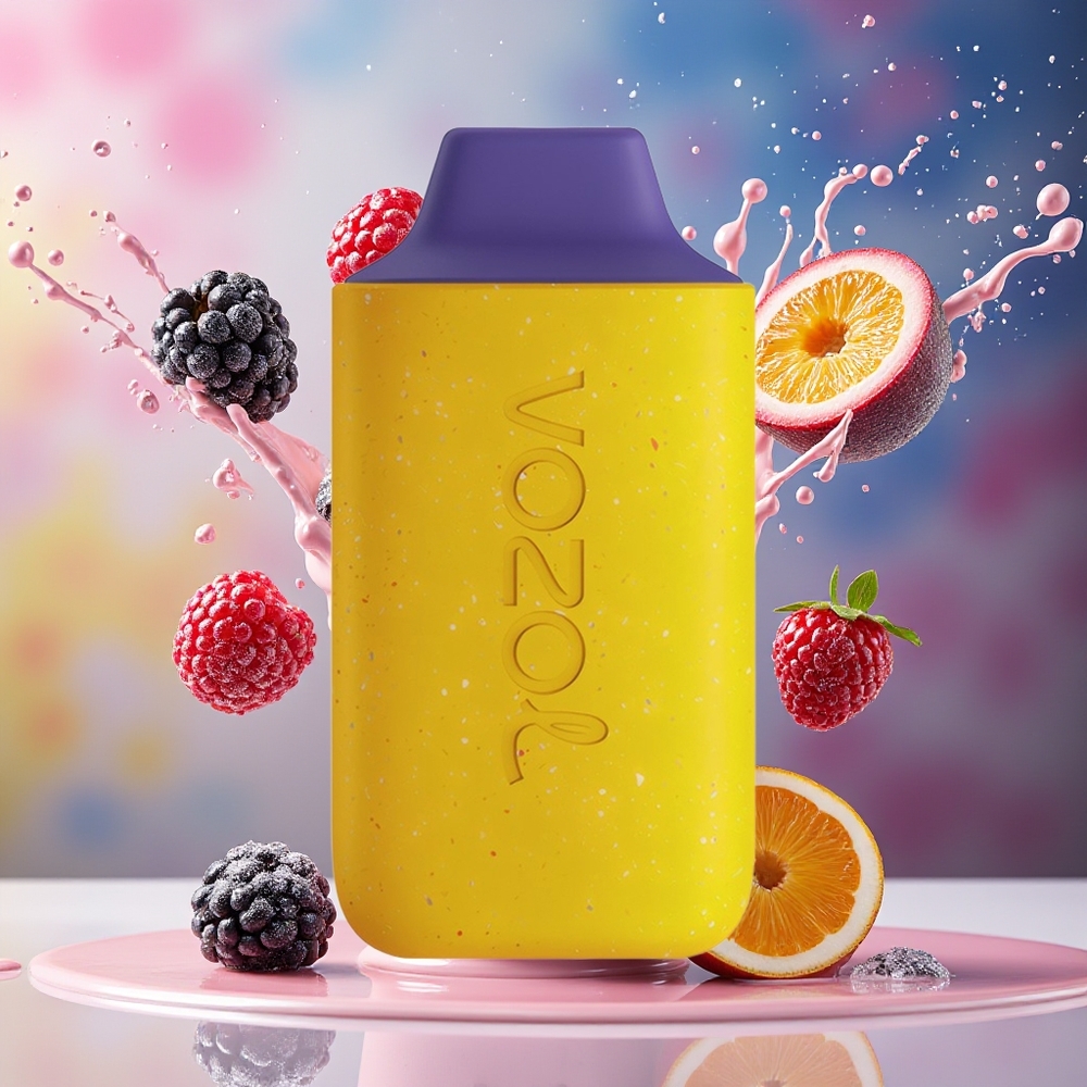 VOZOL STAR 6000 Norge Engros Engangsvape Bjørnebær Pasjonsfrukt Milk 14ML 6000 Puffs