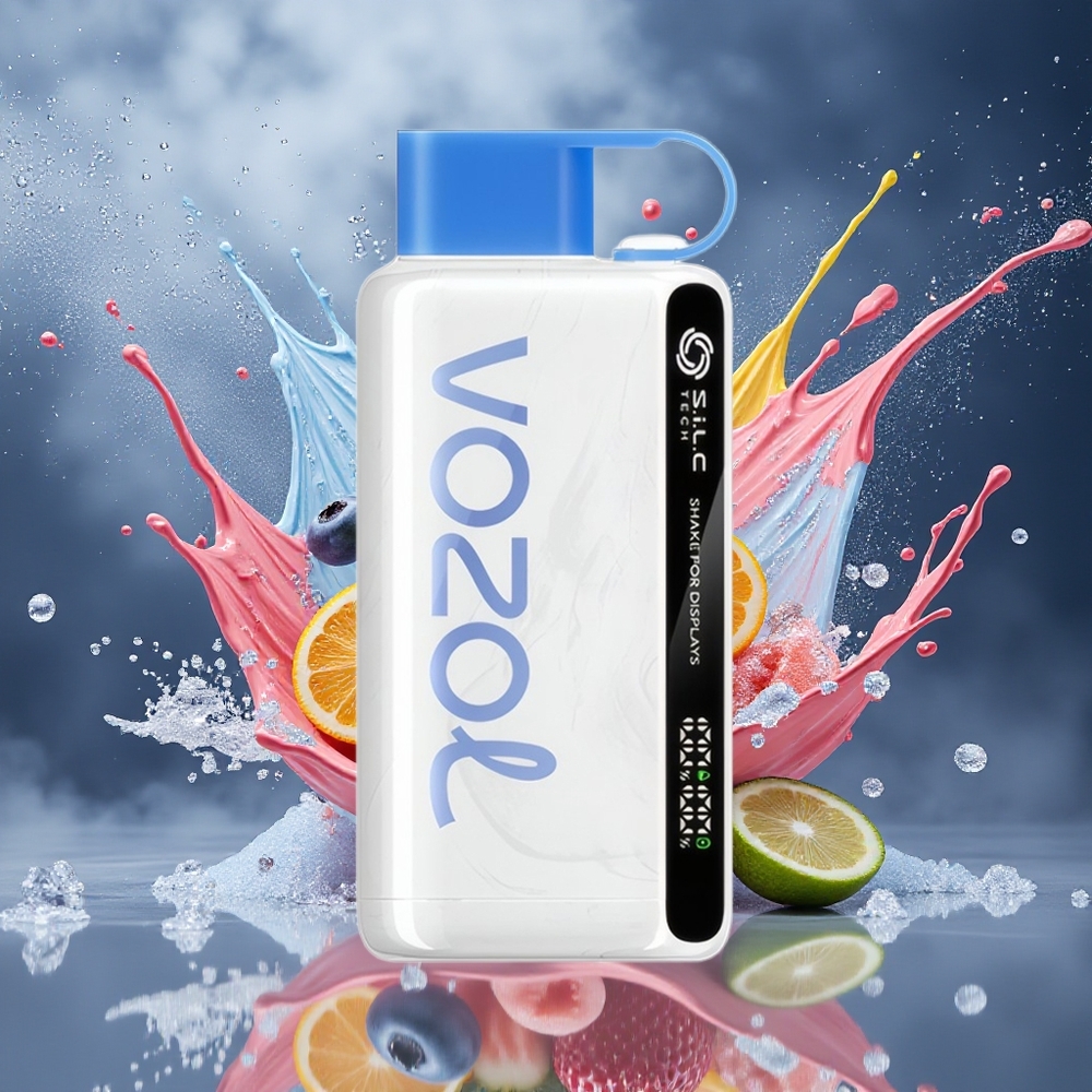 VOZOL STAR 9000/12000 Blåbærstorm Norge Engros med 650mAh og S.i.L.C TECH
