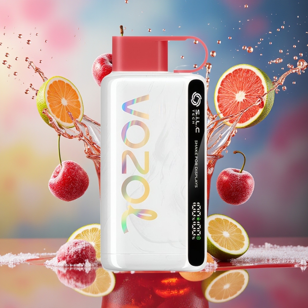 VOZOL STAR 9000/12000 Engangs E-damp Norge Engros 650mAh Kirsebær Cola S.i.L.C TECH