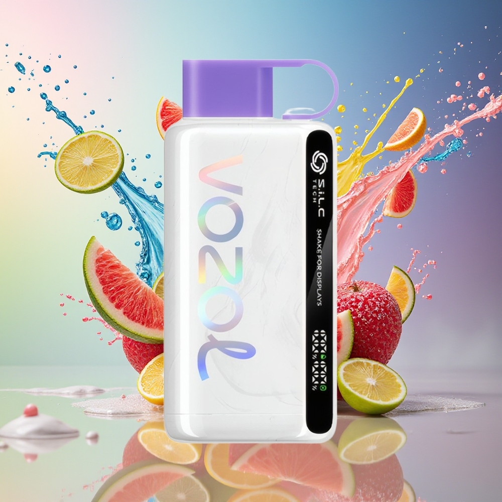 VOZOL STAR 9000/12000 Engangs Vape Regnbue Godteri Norge Engros 650mAh S.i.L.C TECH
