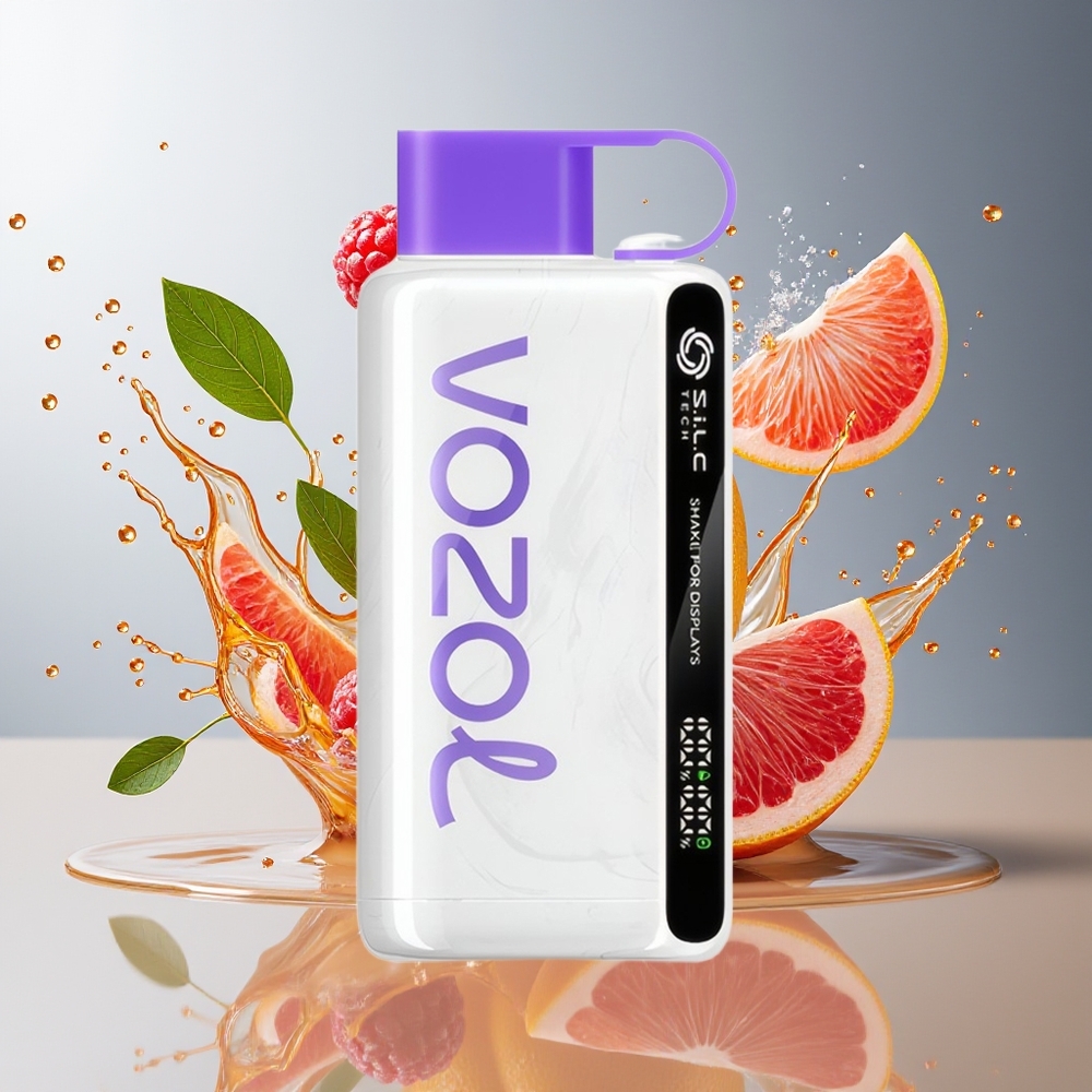 VOZOL STAR 9000/12000 Engros Norge Engangsdamper Bringebær Mango Grapefrukt 650mAh 30% Hurtiglading