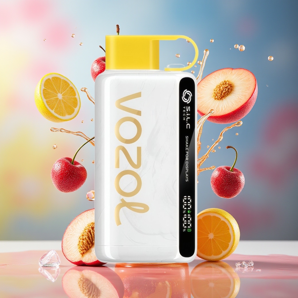 VOZOL STAR 9000/12000 Engros Norge Oppkastvisning 650mAh Krydder Fersken Sitronade