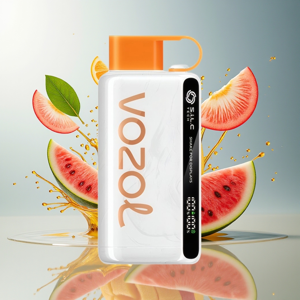 VOZOL STAR 9000/12000 Engtekk Norge Engros Fersken Mango Vannmelon 650mAh S.i.L.C TECH
