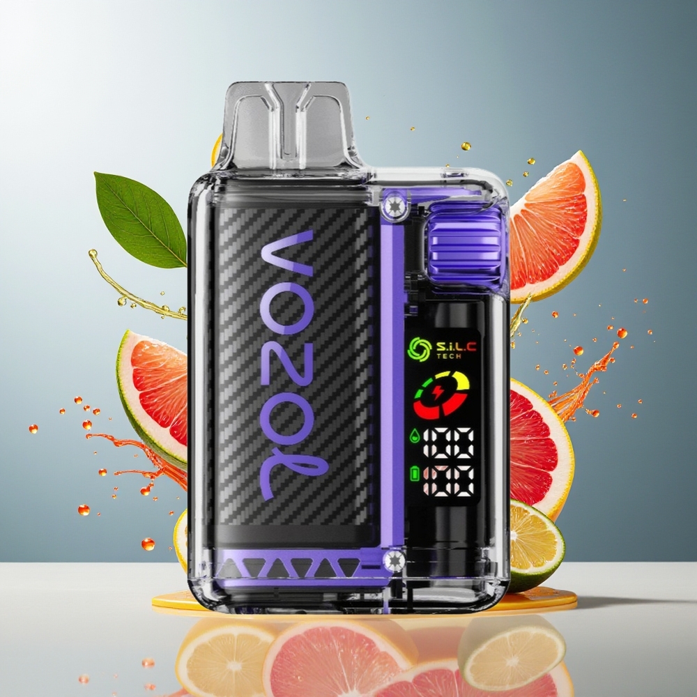 VOZOL Vista 20000 Puffs Norge Engros Gjenoppladbar 650mAh MTL Eldreblomst Grapefrukt