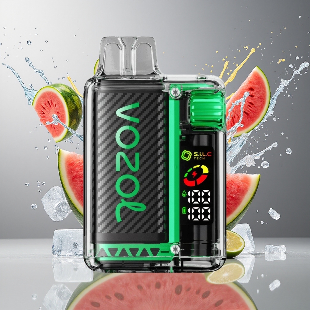VOZOL Vista 20000 Puffs Norge Engros Vannmelon Is med OLED Skjerm og 650mAh Batteri