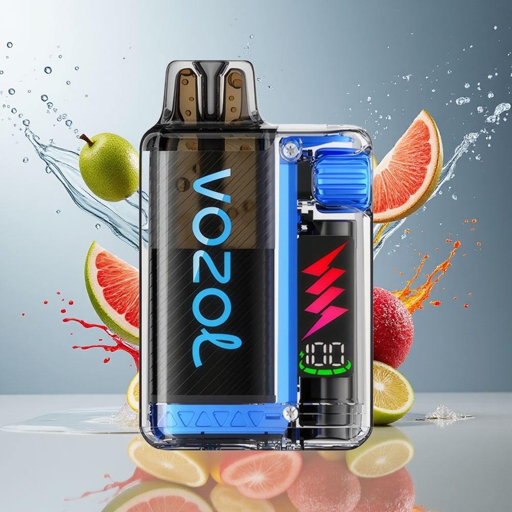VOZOL VISTA PLUG 6000/10000 Norge Engros 26 Deilige Smaker 360° Smaksfrihet 4-Watt Kontroll Synlig Display 650mAh