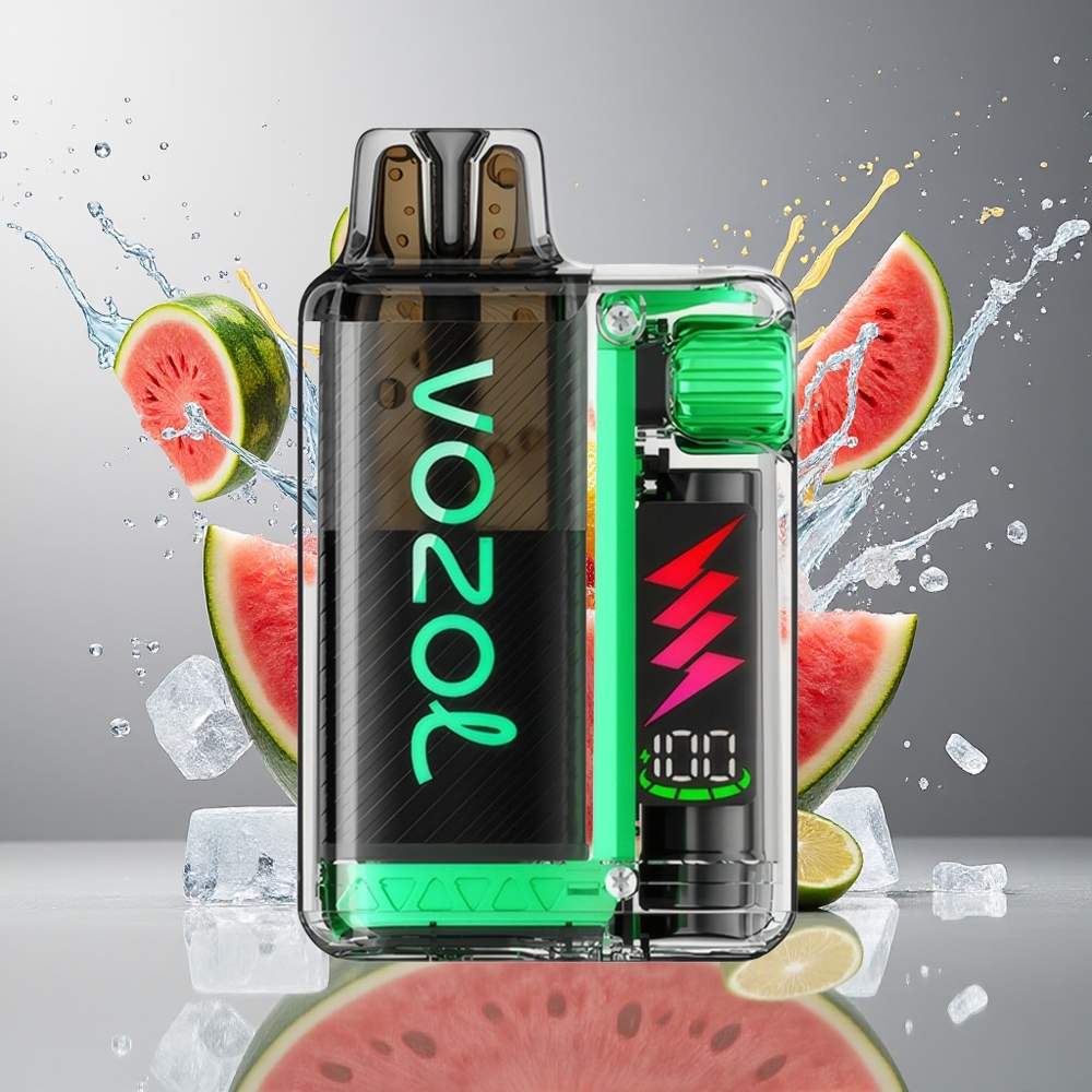 VOZOL VISTA PLUG 6000/10000 Norge Engros Vannmelon Is 360° Smaksfrihet Synlig E-Væske