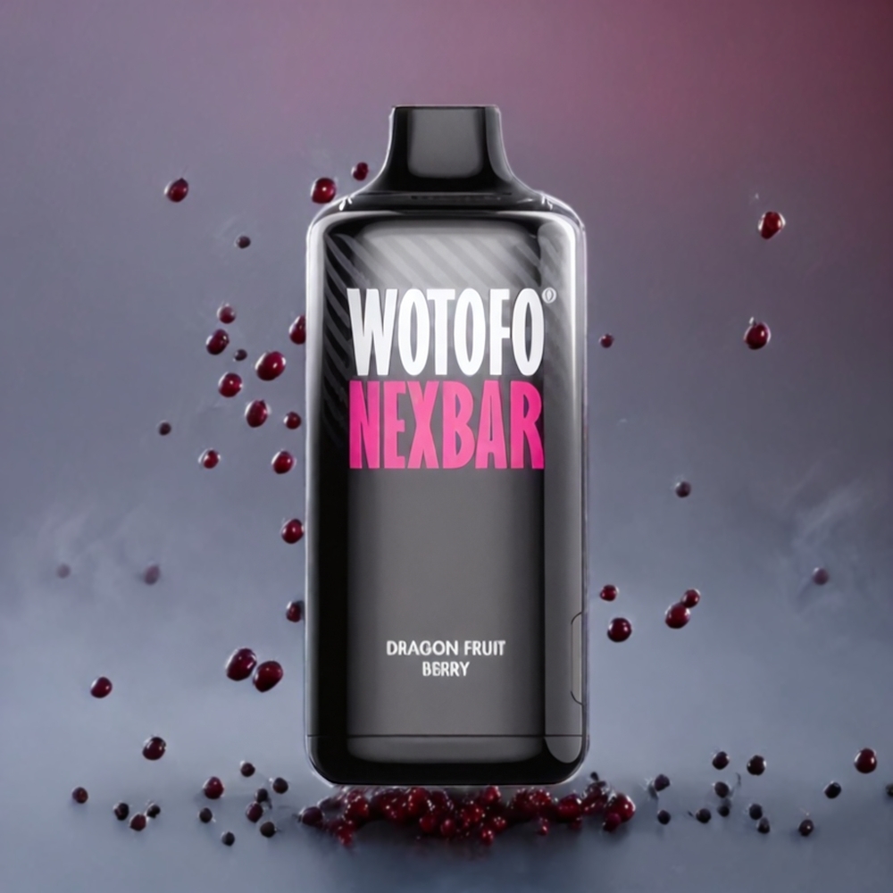 Wotofo NexBar 10000 Norge Engros Dragonfrukt Bær 20ml Mesh Coil Type-C