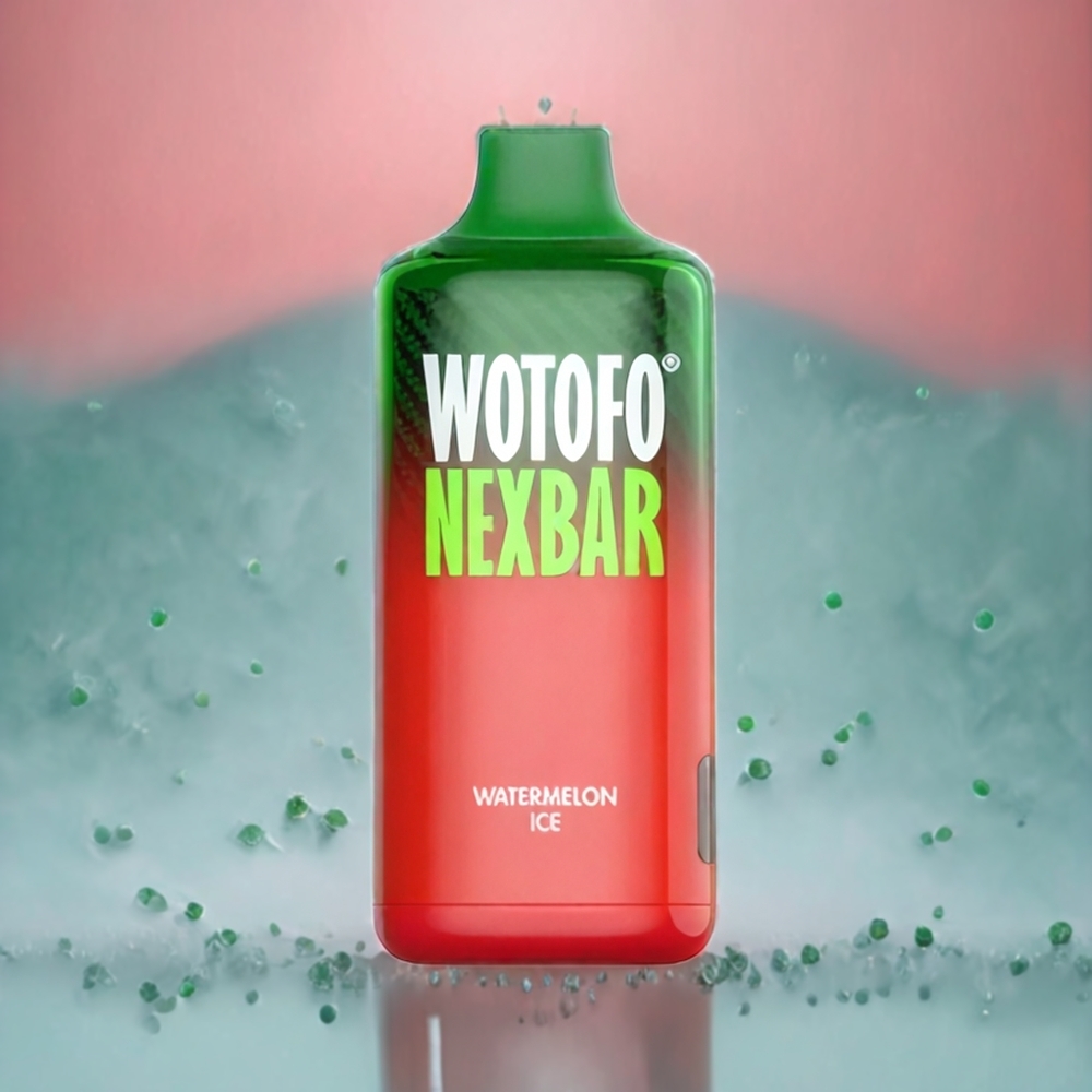 Wotofo NexBar 10000 Puffs Norge Engros Disposable Vape Vannmelon Is 20ml 500mAh Type-C